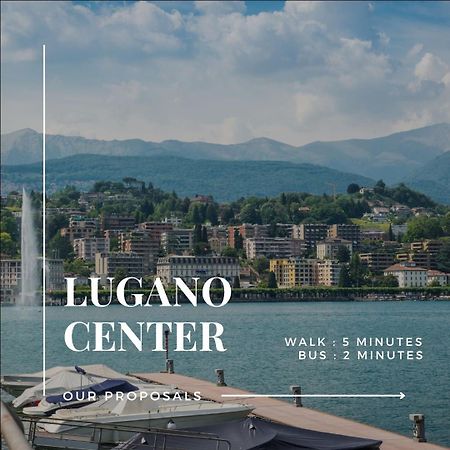 Ferienwohnung Gotthard House Lugano Exterior foto