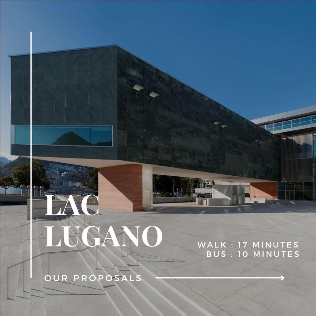 Ferienwohnung Gotthard House Lugano Exterior foto